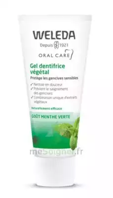 Weleda Soins Bucco-dentaires Gel Dentifrice Végétal 2t/75ml à REIMS